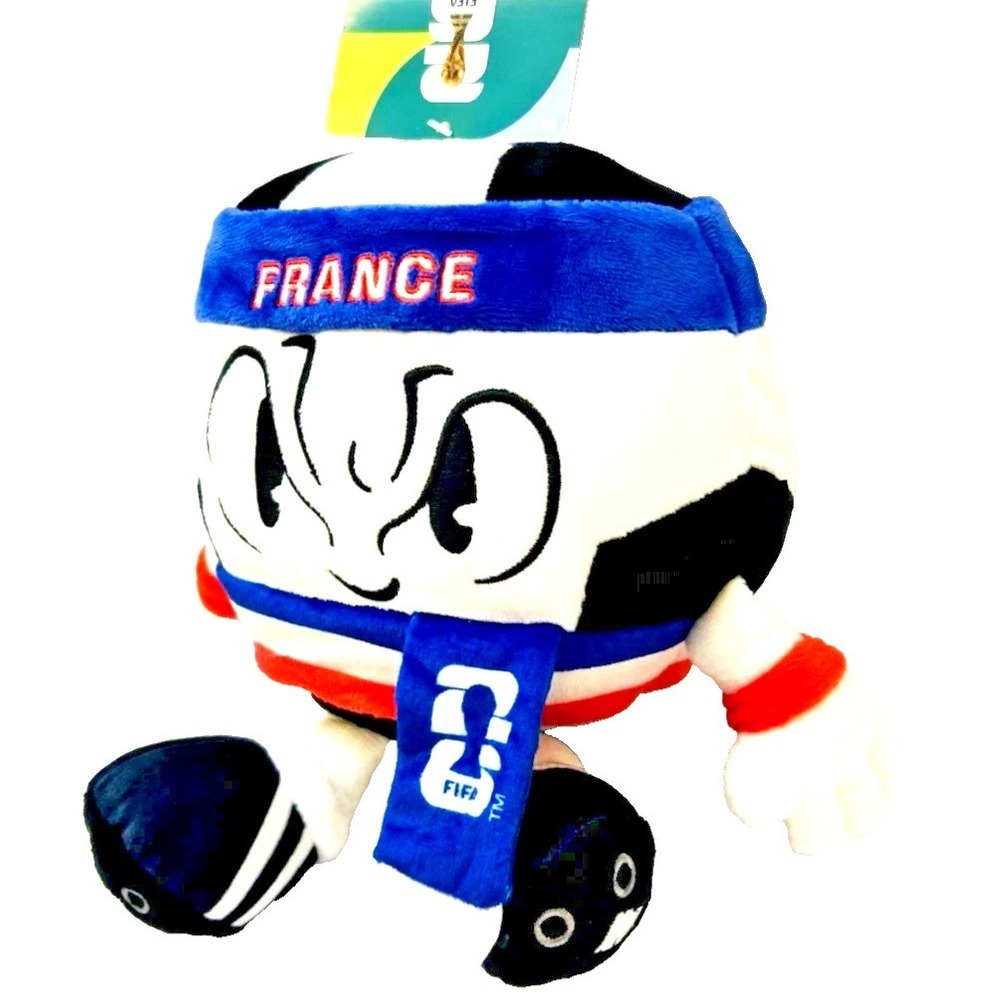 FIFA World Cup 2026 France Fan Plush NWT Official Licensed Collector Soccer